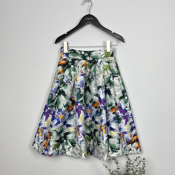 H&M Dresses & Skirts - Akira Floral A-Line Skirt